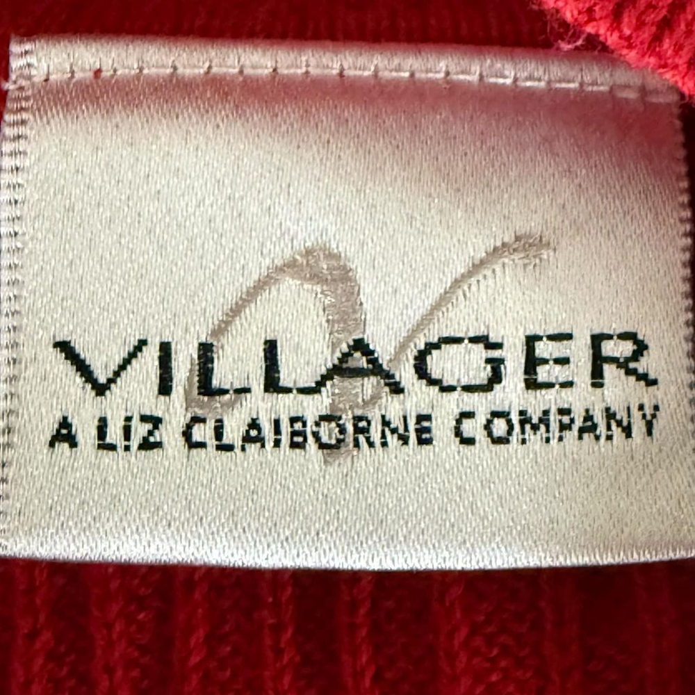 Women's Villager Red Short Sleeve Top Size XL - Picture 4 of 7